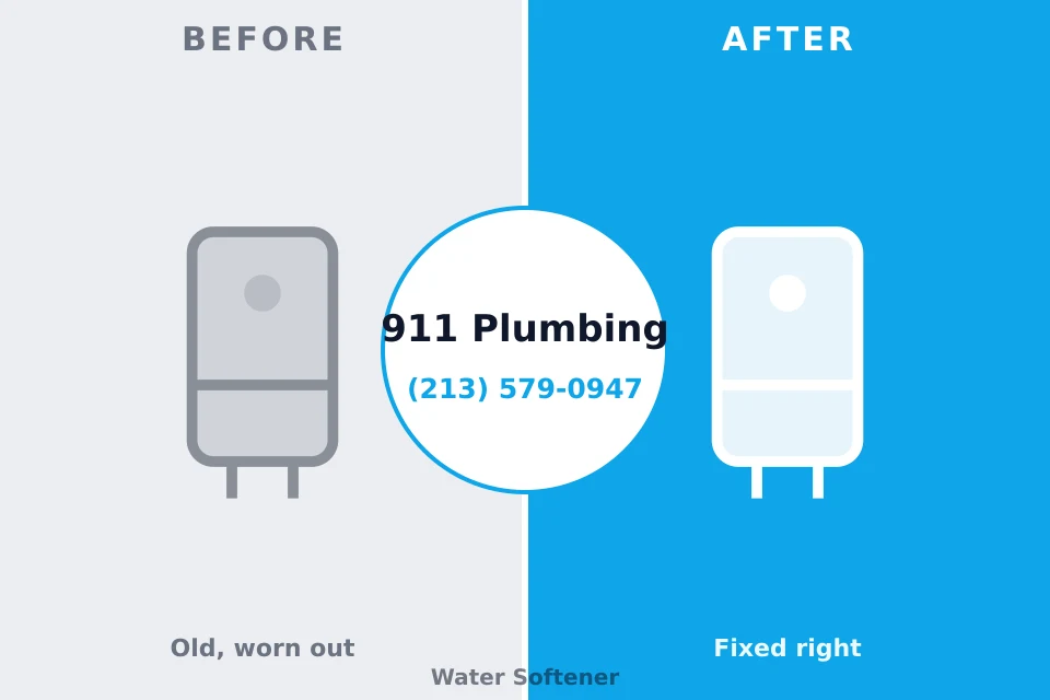 Before and after: plumbing company Yellville, AR